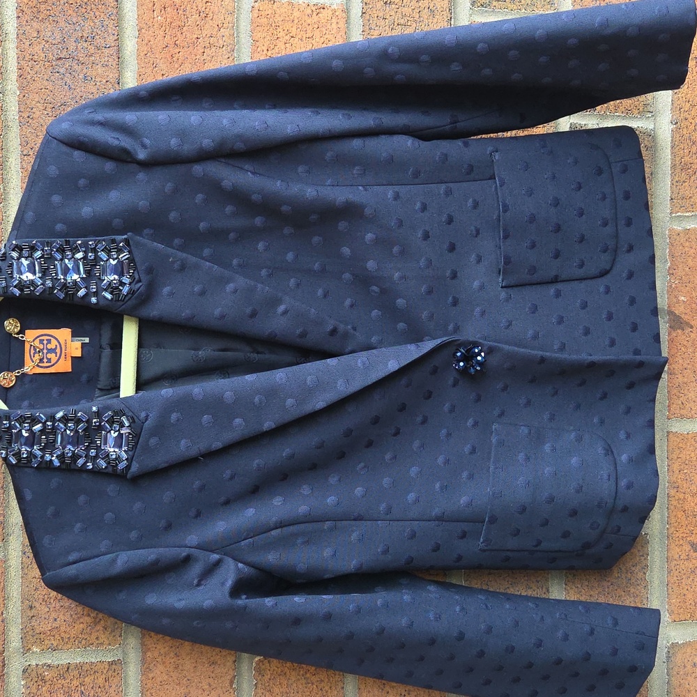 Vintage beaded Tory Burch Jacket